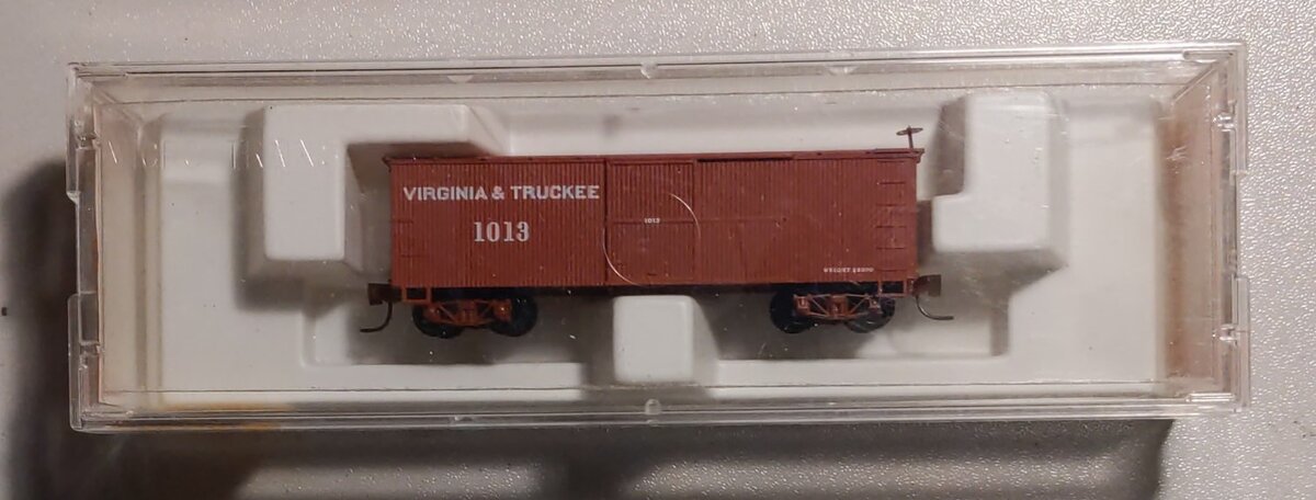 Micro-Trains 80000090 Nn3 Virginia & Truckee 30' Single Door Boxcar #1013 LN/Box