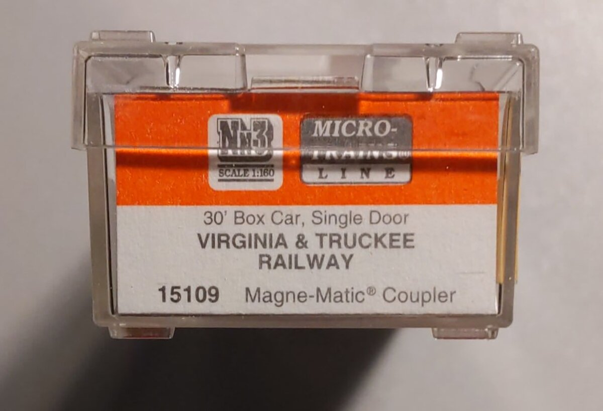 Micro-Trains 80000090 Nn3 Virginia & Truckee 30' Single Door Boxcar #1013 LN/Box