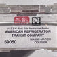 Micro-Trains 06900050 N RMDX 51' 3 3/4" Rivet Side Mechanical Reefer #353 LN/Box