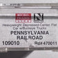 Micro-Trains 10900010 N PRR Heavyweight Depressed Center Flatcar #470011