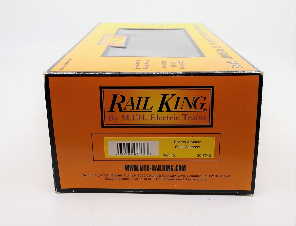 MTH 30-7740 Boston & Maine Steel Caboose LN/Box