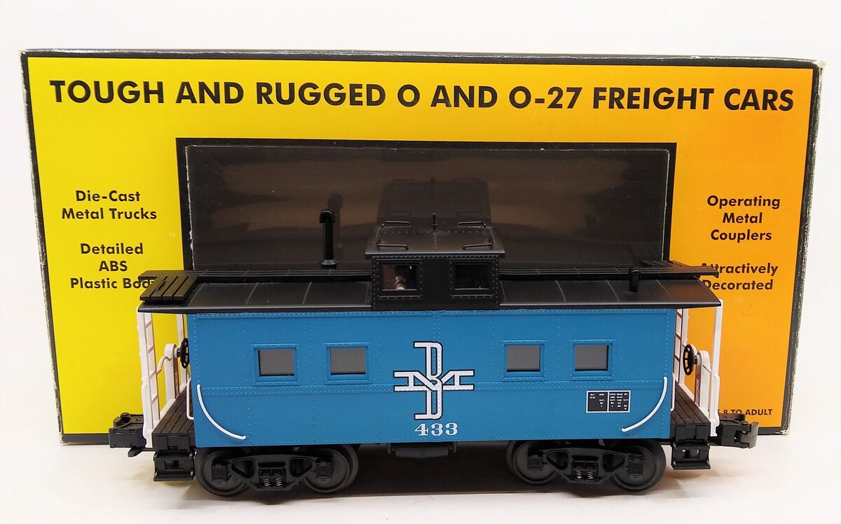 MTH 30-7740 Boston & Maine Steel Caboose LN/Box