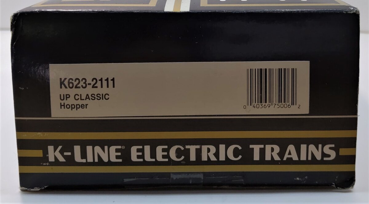 K-Line K623-2111 O Gauge Union Pacific Classic Diecast Hopper #6232111 LN/Box
