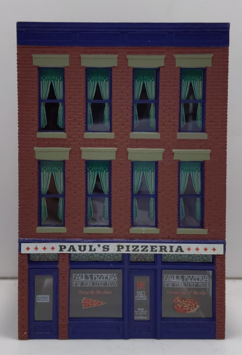 Walthers 931-813 HO Trainline Assembled Paul's Pizzeria Building