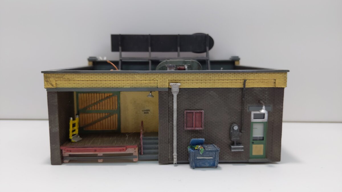 Woodland Scenics BR5050 HO Built-&-Ready J. Frank's Grocery Assembled Building