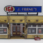 Woodland Scenics BR5050 HO Built-&-Ready J. Frank's Grocery Assembled Building