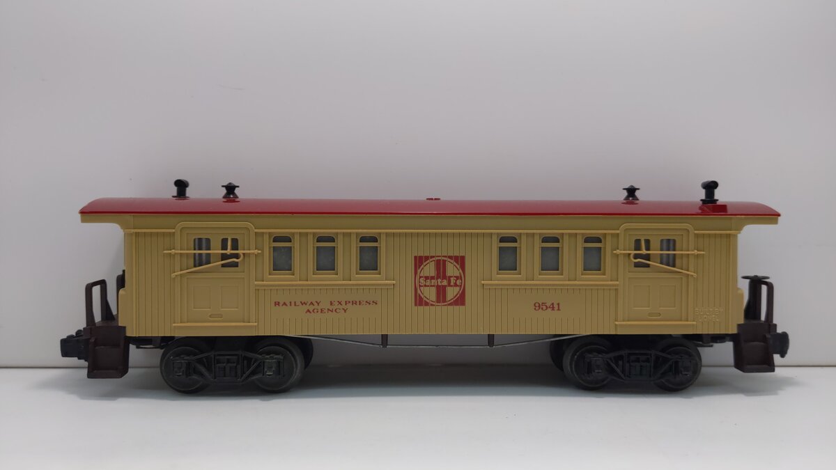 Lionel 6-9541 O Gauge Railway Express Agency Baggage Car #9541 LN