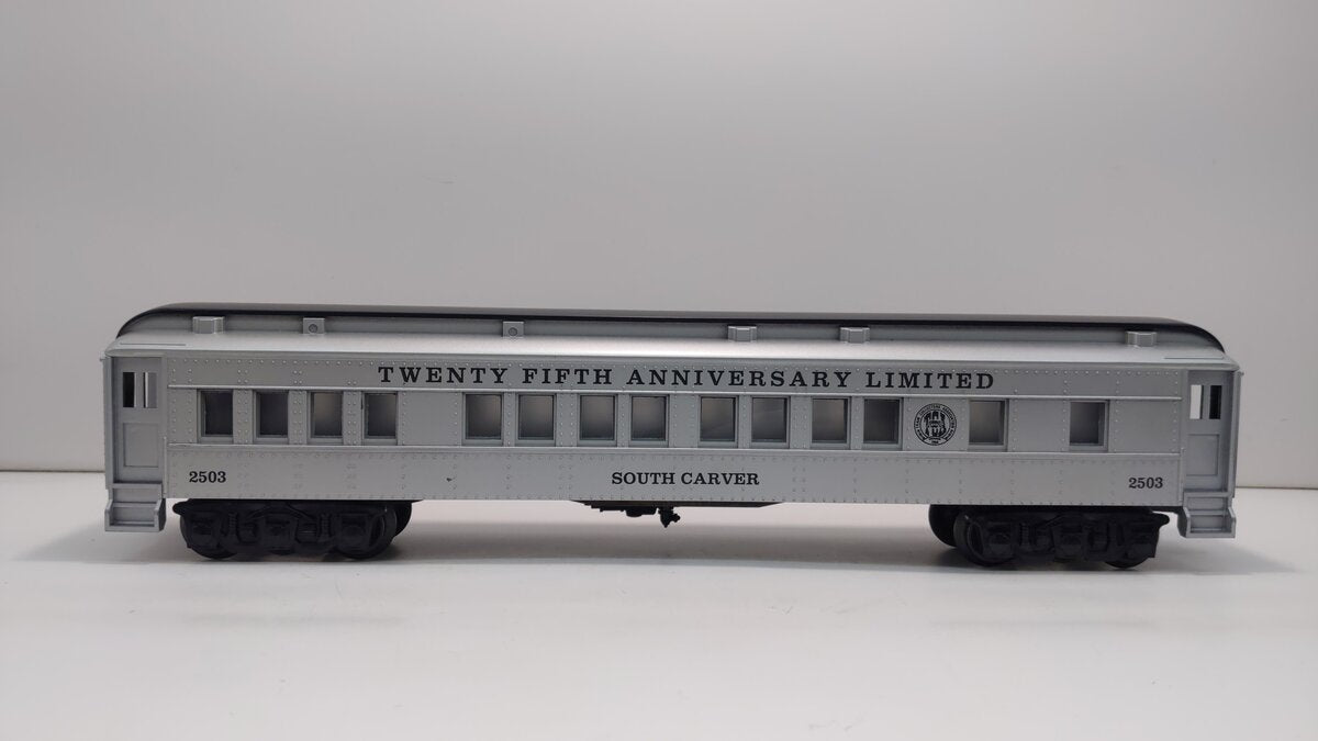 Williams 2503 O Gauge TCA 25th Anniversary "South Carver" Passenger Car #2503 LN/Box