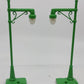 MTH 30-1032 O Scale Green Diecast Street Lamps # 64 (Set of 2)