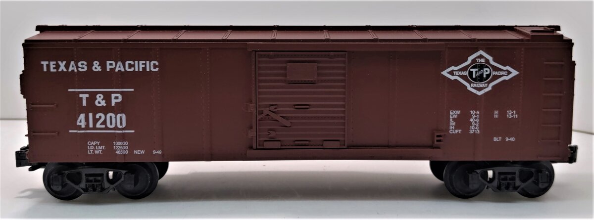 MTH 30-7413 O Texas and Pacific Boxcar #41200 LN/Box