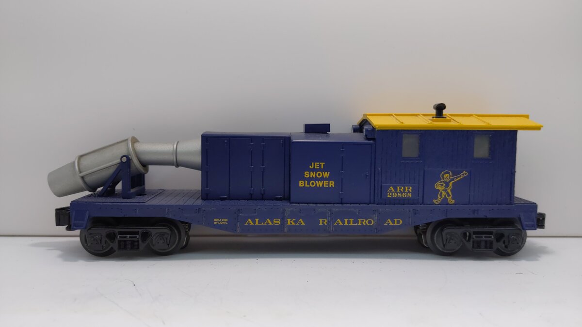 Lionel 6-29868 O Alaska Jet Snow Blower LN/Box