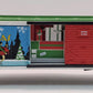 MTH 30-79141 Christmas Operating Box Car w/Signal Man LN/Box