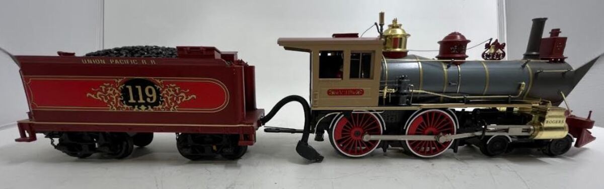 MTH 20-3238-1 UP 4-4-0 American Steam Locomotive & Tender #119 w
