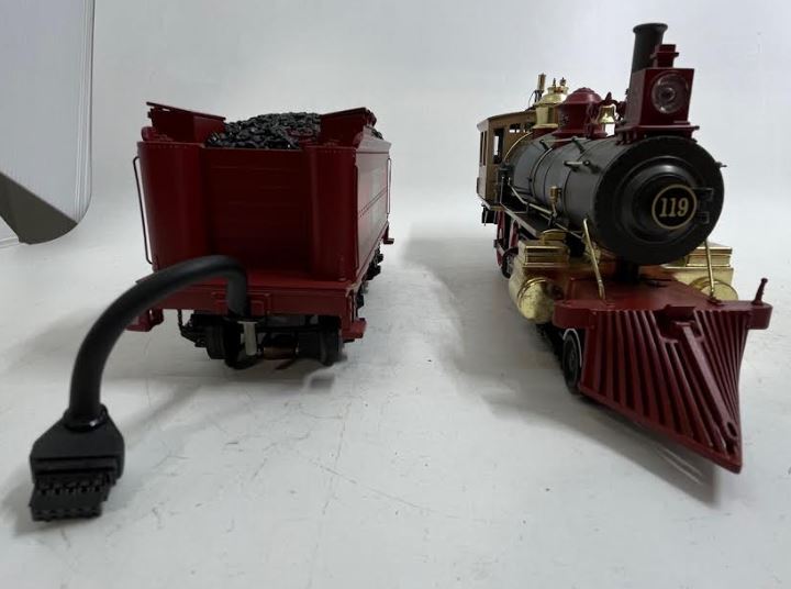 MTH 20-3238-1 UP 4-4-0 American Steam Locomotive & Tender #119 w PS2