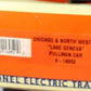 Lionel 6-16052 O Gauge Chicago & Northwestern "Lake Geneva" Pullman Car #6616 EX/Box