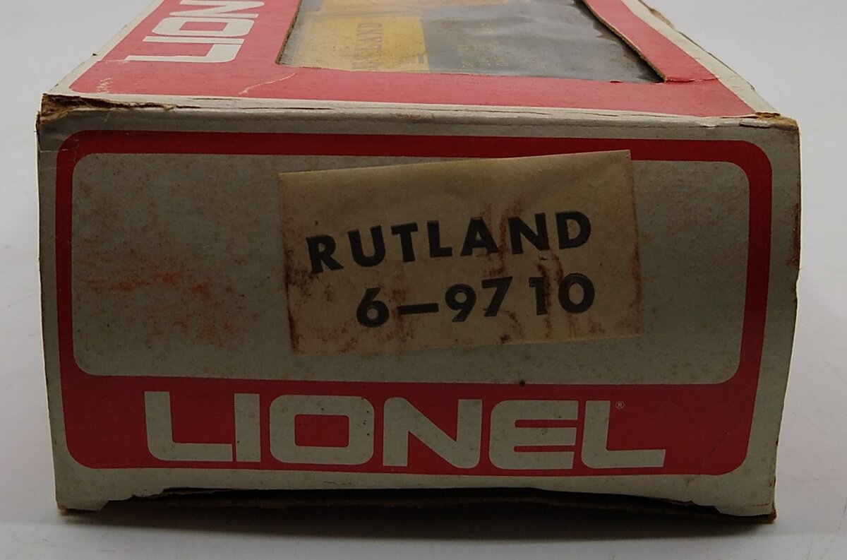 Lionel 6-9710 O Gauge Rutland Boxcar