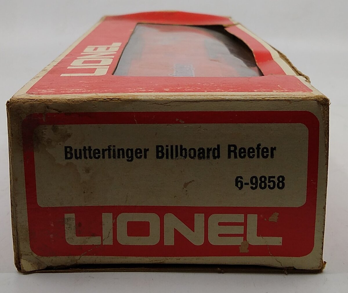 Lionel 6-9858 O Gauge Butterfinger Billboard Reefer Car LN/Box