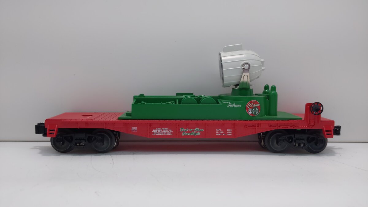 Lionel 1928480 O Santa Finder Searchlight Car