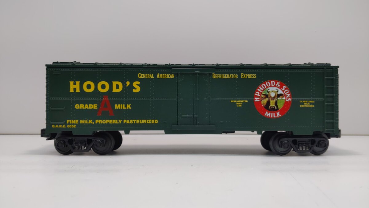 MTH 30-7817 O Gauge Hood's Refrigerator Car #6052 LN/Box