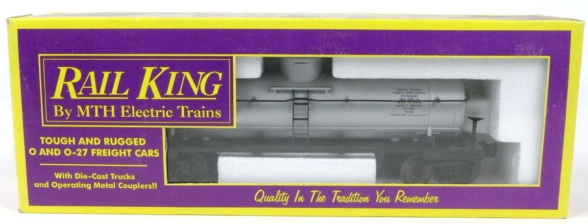 MTH 20-7303 O Gauge Santa Fe Tank Car #101125 LN/Box