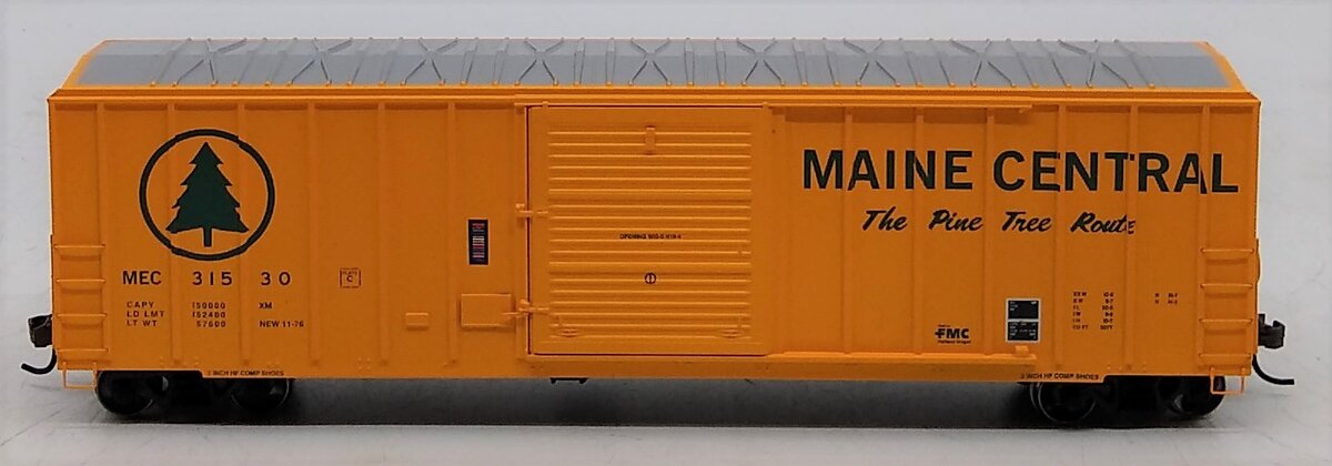 Athearn 91425 HO Scale Maine Cental (MEC) 50' FMC Boxcar #31530 LN/Box