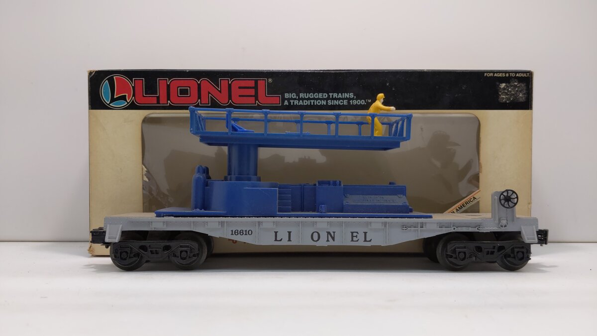 Lionel 6-16610 O Gauge Track Maintenance Car #16610 LN/Box