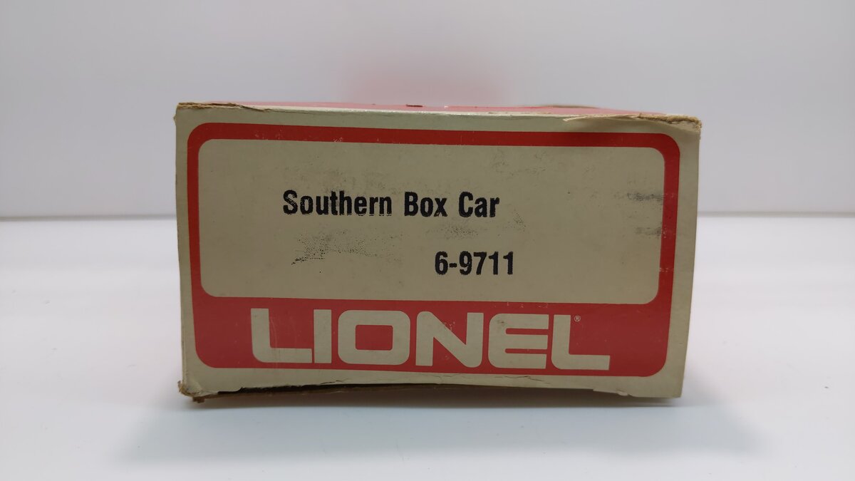 Lionel 6-9711 O Gauge Southern Boxcar #9711 LN/Box