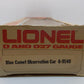 Lionel 6-9540 O Gauge Blue Comet "Tempel" Observation Car #9540 EX/Box
