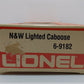 Lionel 6-9182 O Gauge Norfolk & Western N5C Caboose LN/Box