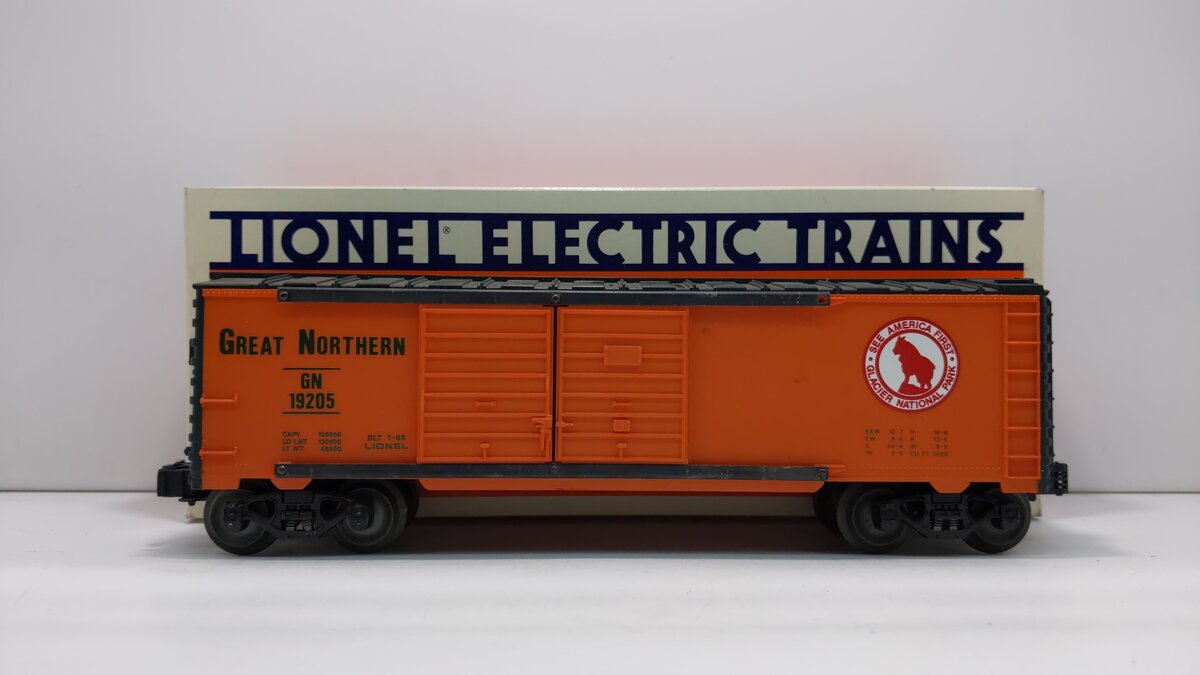 Lionel 6-19205 O Gauge Great Northern Double Door Boxcar #19205 LN/Box