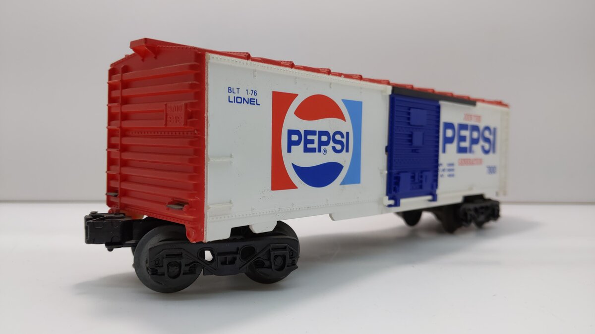 Lionel 6-7800 O Gauge Pepsi Boxcar LN/Box