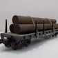 Lionel 6-17500 O Gauge Canadian Pacific Flatcar w/ Logs EX/Box