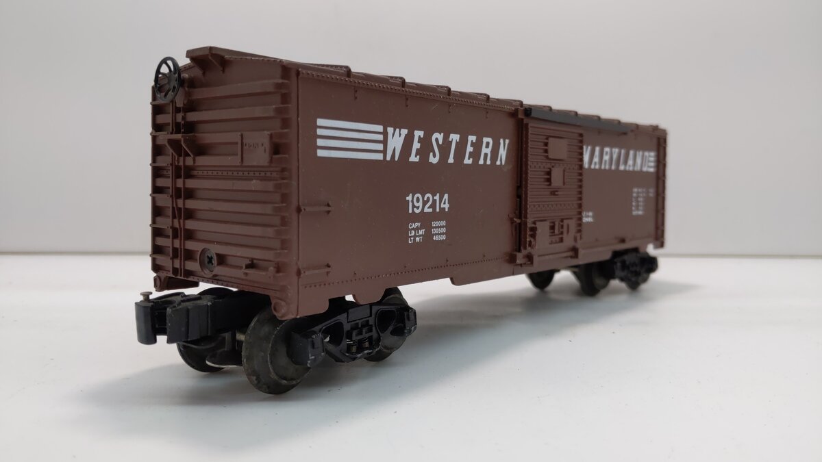 Lionel 6-19214 O Gauge Western Maryland Boxcar #19214 LN/Box
