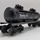 Lionel 6-16104 O Gauge Santa Fe 2-Dome Tank Car #16104 EX/Box