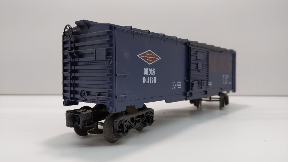 Lionel 6-9480 O Gauge Minneapolis, Northfield, & Southern Box Car #9480 LN/Box