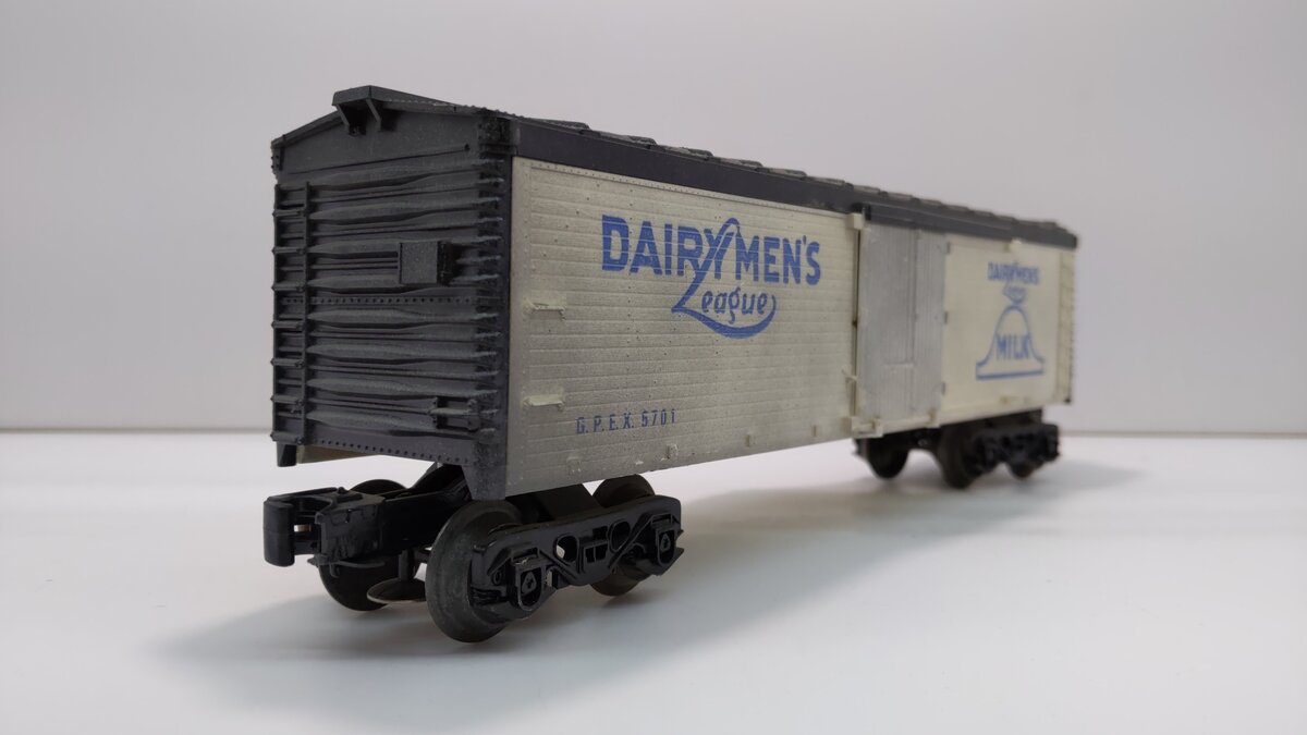 Lionel 6-5701 O Gauge Dairymen‘s League Reefer Car