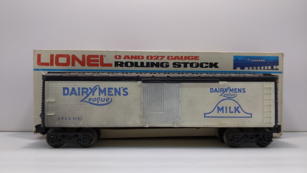 Lionel 6-5701 O Gauge Dairymen‘s League Reefer Car