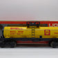 Lionel 6-9152 O Gauge Shell Single Dome Tank Car #9152