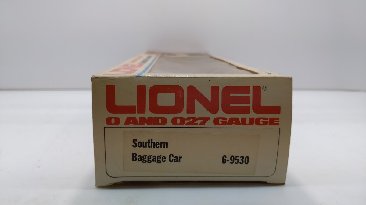 Lionel 6-9530 O Gauge Southern Crescent "Joel Chandler Harris" Baggage Car NIB