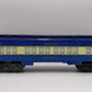 Lionel 6-9539 O Gauge The Blue Comet "Westphal" Pullman Passenger Car LN