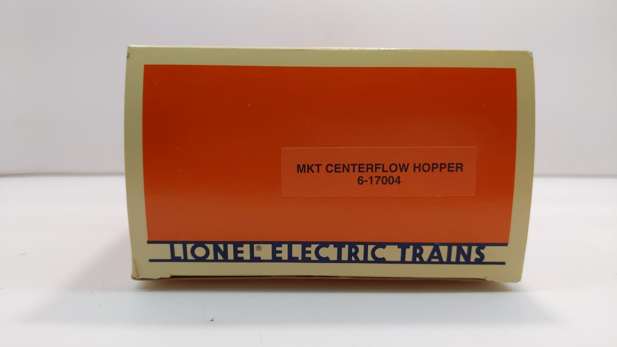 Lionel 6-17004 O Gauge MKT Centerflow 2-Bay Covered Hopper LN/Box