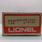 Lionel 6-9116 O Gauge Domino Sugar 4-Bay Hopper #9116 EX/Box