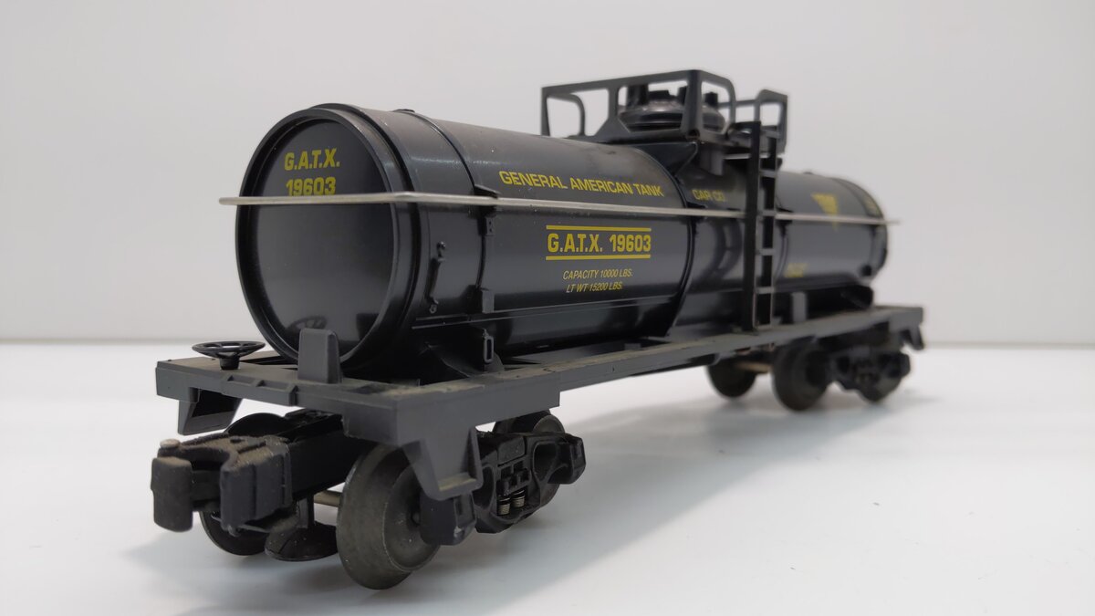Lionel 6-19603 O Gauge GATX Single Dome Tank Car EX/Box