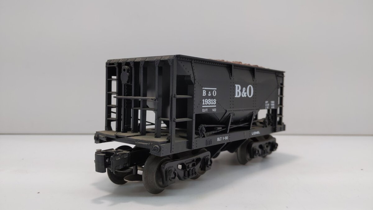 Lionel 6-19313 O Gauge Baltimore & Ohio Ore Car With Ore Load LN/Box