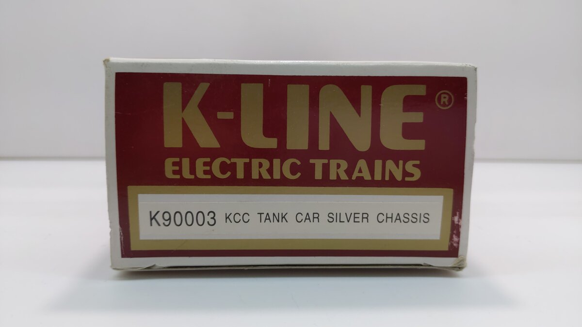 K-Line K90003 O Gauge K-Line Collectors Club Black Single Dome Tank Car LN/Box