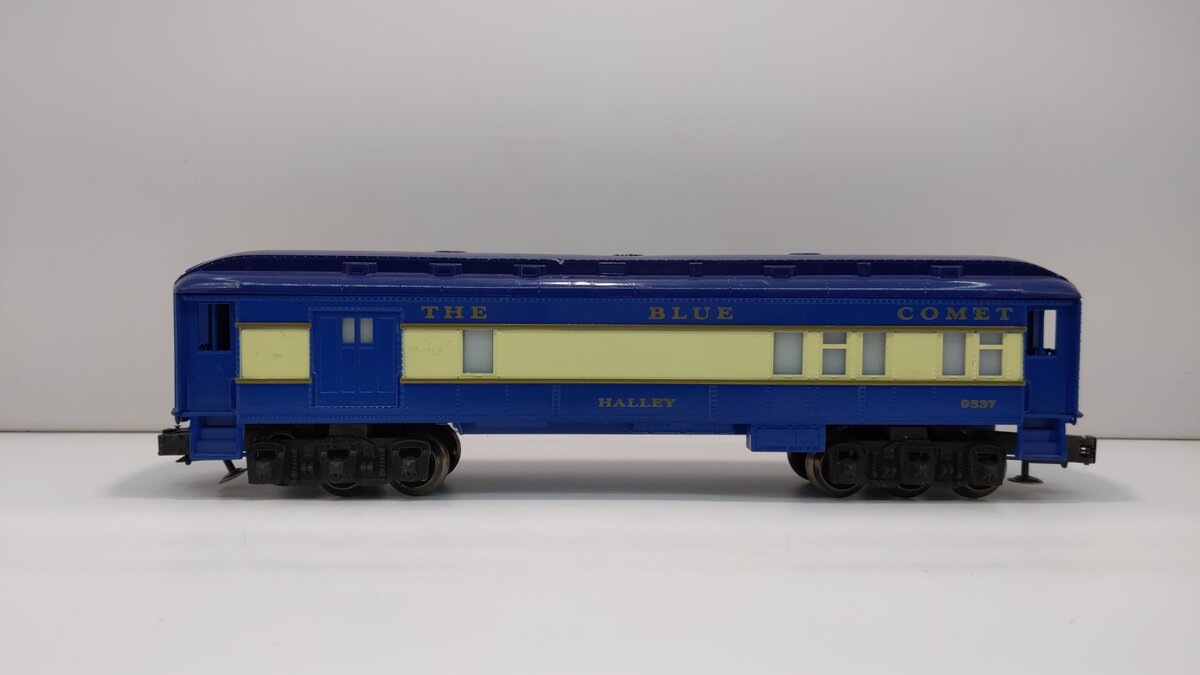 Lionel 6-9537 O Gauge Blue Comet "Halley" Combine Car VG/Box