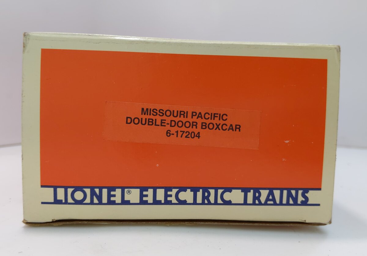 Lionel 6-17204 O Gauge Missouri Pacific Double Door Boxcar #17204 EX/Box