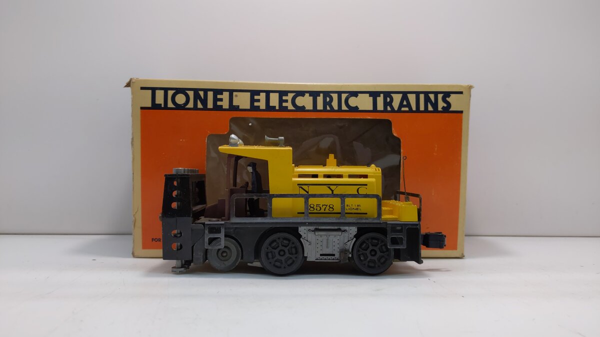 Lionel 6-8578 NYC Motorized Ballast Tamper Car EX/Box