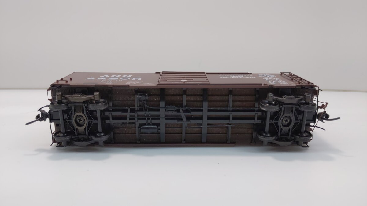 Kadee 5214 HO Scale Ann Arbor 40' PS-1 Standard Boxcar #1234 w 8' Doors