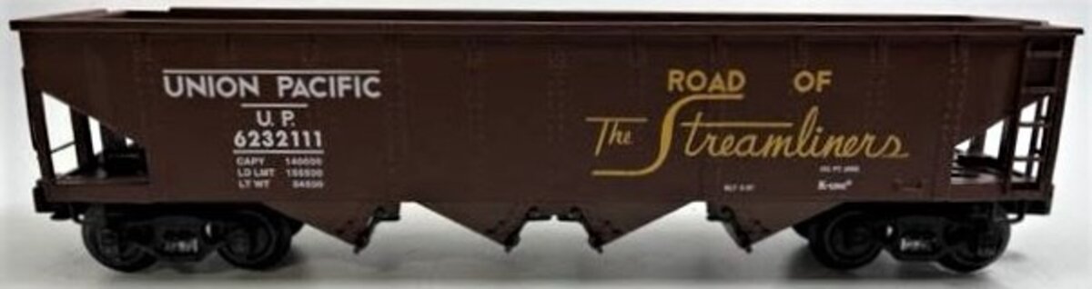K-Line K623-2111 O Gauge Union Pacific Classic Diecast Hopper #6232111 LN/Box